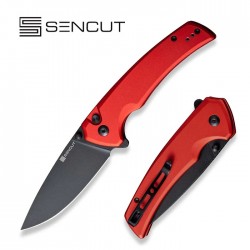 Sencut Sachse Red Aluminium Folding Knife