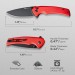 Sencut Sachse Red Aluminium Folding Knife