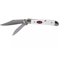 Case Peanut Sparxx Twin Blade EDC White