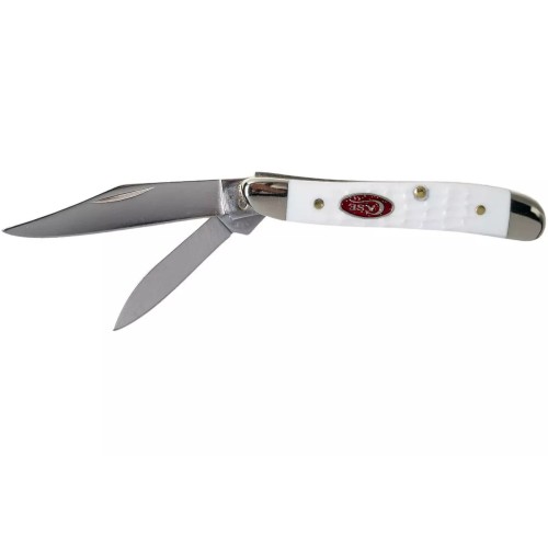 Case Peanut Sparxx Twin Blade EDC White