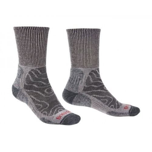Bridgedale Merino Comfort Hike Lightweight Socks Grey