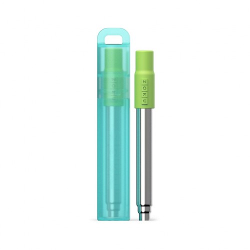 Zoku Pocket Stainless Steel Straw Teal