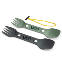UCO Utility Spork 2 Pack Green/Charcoal