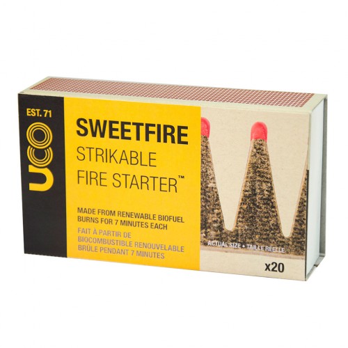 UCO Sweetfire Strikable Firestarters 20 Pack