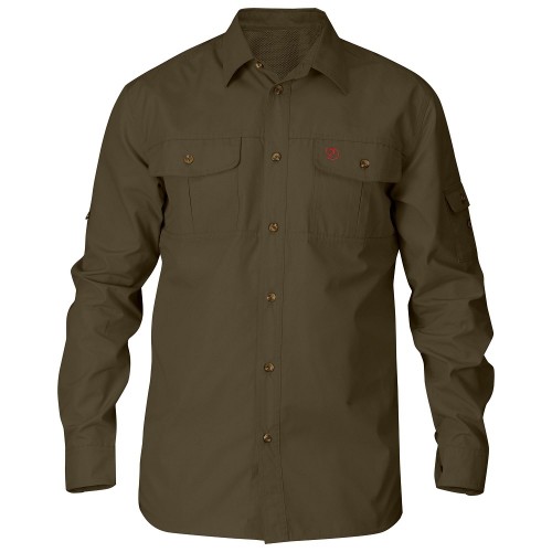 Fjallraven Singi Trekking Shirt LS Dark Olive