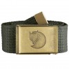 Fjallraven Canvas Brass Belt Mountain Grey