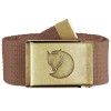 Fjallraven Canvas Brass Belt Dark Sand