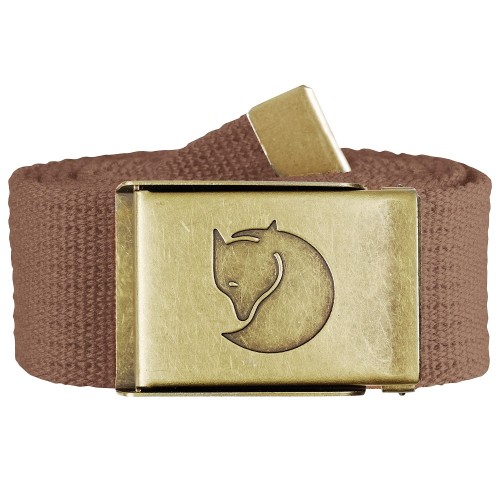 Fjallraven Canvas Brass Belt Dark Sand