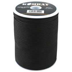 Paracord 100m Reel Black