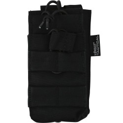 Mag Pouch Duo Single Black