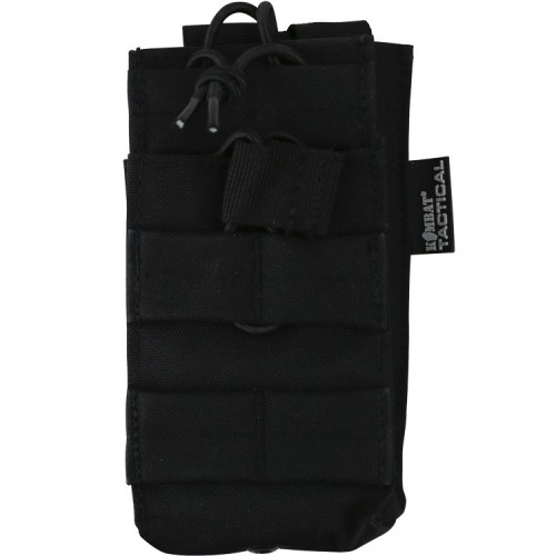 Mag Pouch Duo Single Black