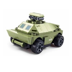 Sluban Military Bricks B1368F Pull back APC