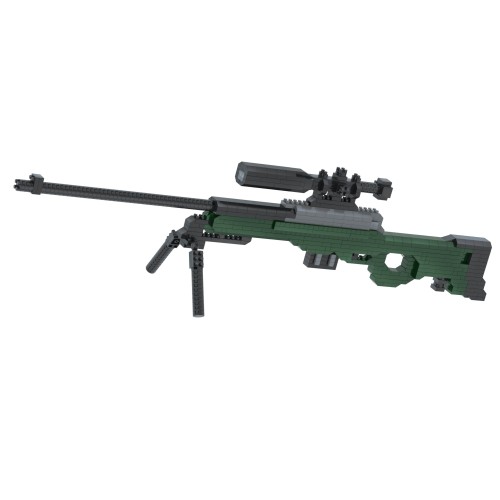 Mini Block Gun Sniper Rifle