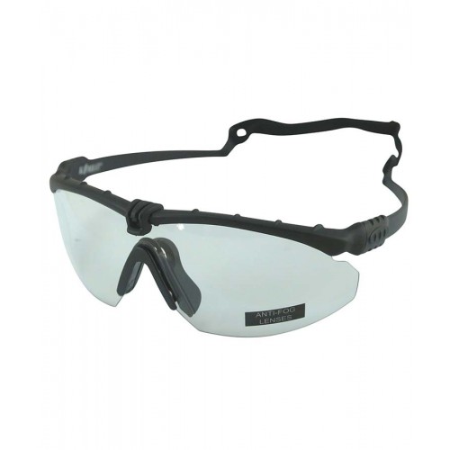 Ranger Glasses, Clear Lens- Black