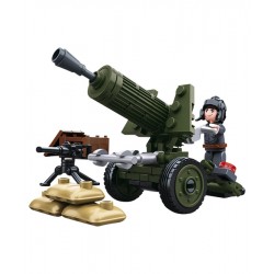 Sluban Military Bricks B0678A WWII Anti Aircraft Gun