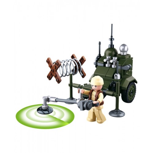 Sluban Military Bricks B0678D WWII Mine Sweeper