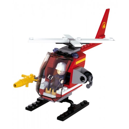 Sluban Military Bricks B0622D Fire Helicopter