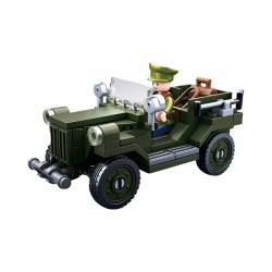 Sluban Military Bricks B0682 WWII Allied Light Truck