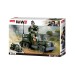 Sluban Military Bricks B0685 WWII Allied Half Track  2in1