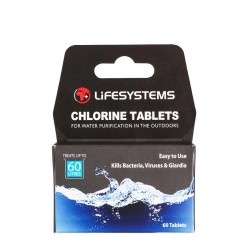 Lifesystems Chlorine Water Purification Tablets x 60
