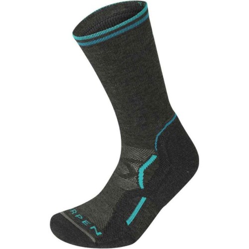 Lorpen Women's Light Hiker Eco Socks - Grey/Blue