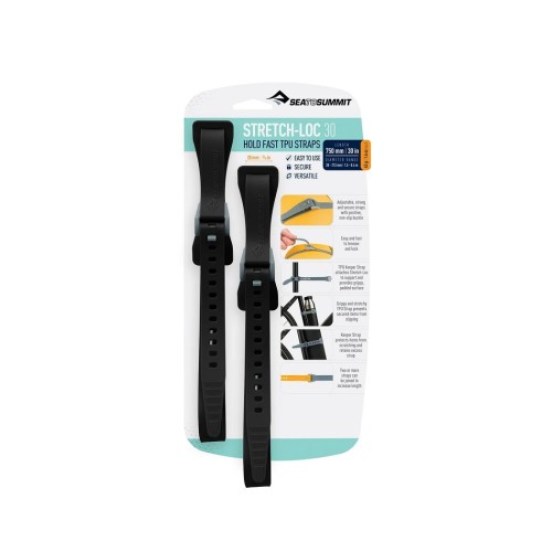 Sea to Summit Stretch Loc Tension Straps 30"