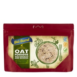 Bla Band Oat Porridge With Banana and Chocolate Expedition Breakfast