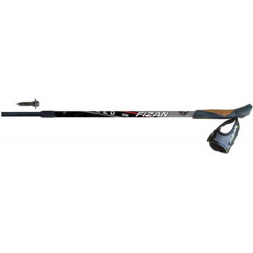 Fizan Speed Nordic Walking Poles Black