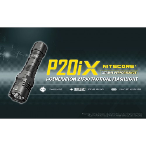 Nitecore P20iX 4000 Lumen Flashlight