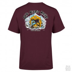 Old Guys Rule 'Dogs Best Friend 4' Tshirt- Maroon