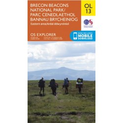 OS Explorer Map OL13 Brecon Beacons East