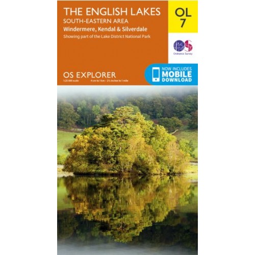 OS Explorer Map OL7 The English Lakes South East