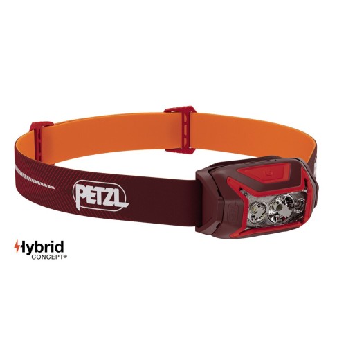 Petzl Actik Core Headtorch Red