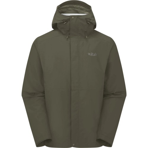Rab Downpour Jacket Army