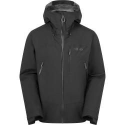 Rab Downpour Mountain Jacket Black Rab Downpour Mountain Jacket Black
