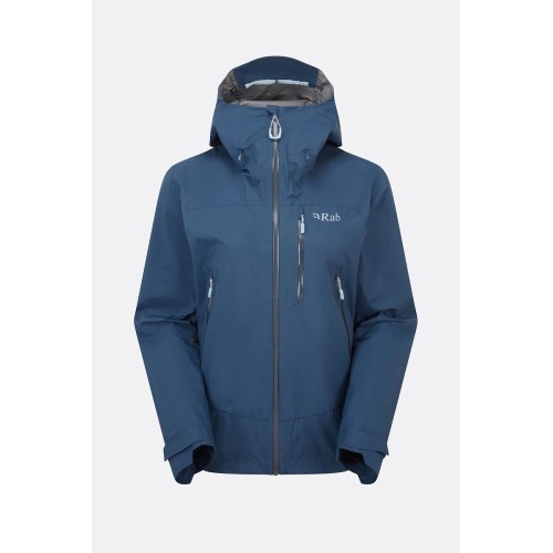 Rab Women's Downpour Mountain Jacket Tempest Blue