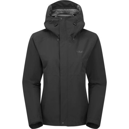 Rab Women's Downpour Jacket Black