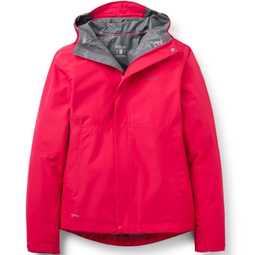 Rab Women's Downpour Jacket Watermelon