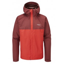 Rab Downpour Eco Jacket Ascent Red