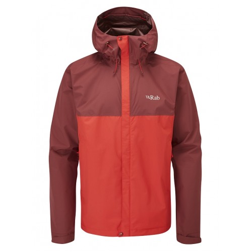 Rab Downpour Eco Jacket Ascent Red