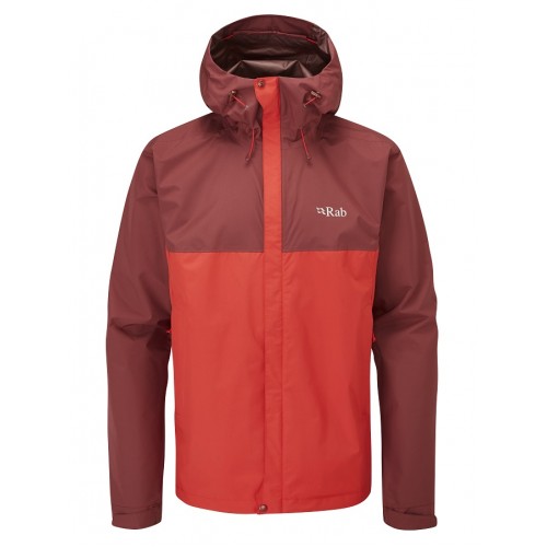 Rab Downpour Eco Jacket Ascent Red