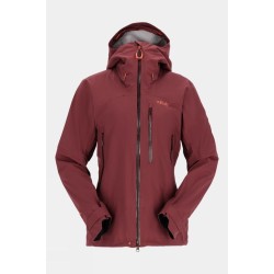 Rab Women's Firewall Mountain Jacket Deep Heather