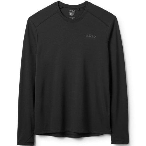 Rab Force Dryflo Solar UPF 40+ Long Sleeve Black Rab Force Dryflo Solar UPF 40+ Long Sleeve Black