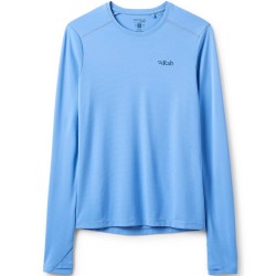 Rab Women's Force Tee Dryflo Solar Long Sleeve Bluebird