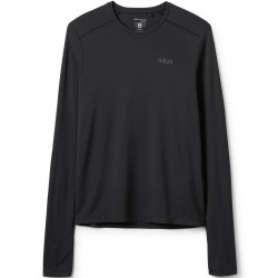 Rab Women's Force Tee Dryflo Solar Long Sleeve Black