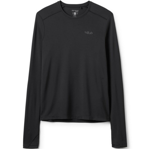 Rab Women's Force Tee Dryflo Solar Long Sleeve Black