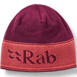 Rab Logo Band Beanie Mulberry/Hibiscus