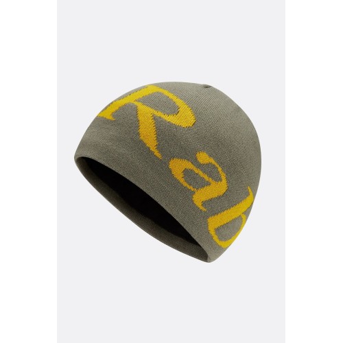 Rab Logo Beanie Aspen Light Khaki/ Sahara Rab Logo Beanie Aspen Light Khaki/ Sahara