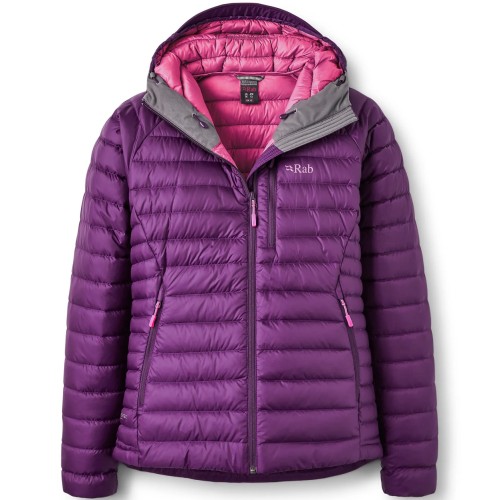 Rab Women's Microlight Alpine Jacket Mulberry Rab Women's Microlight Alpine Jacket Mulberry