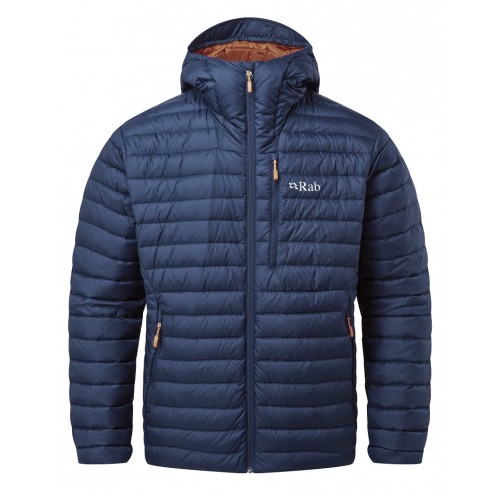Rab Microlight Alpine Jacket Deep Ink (Marmalade)
